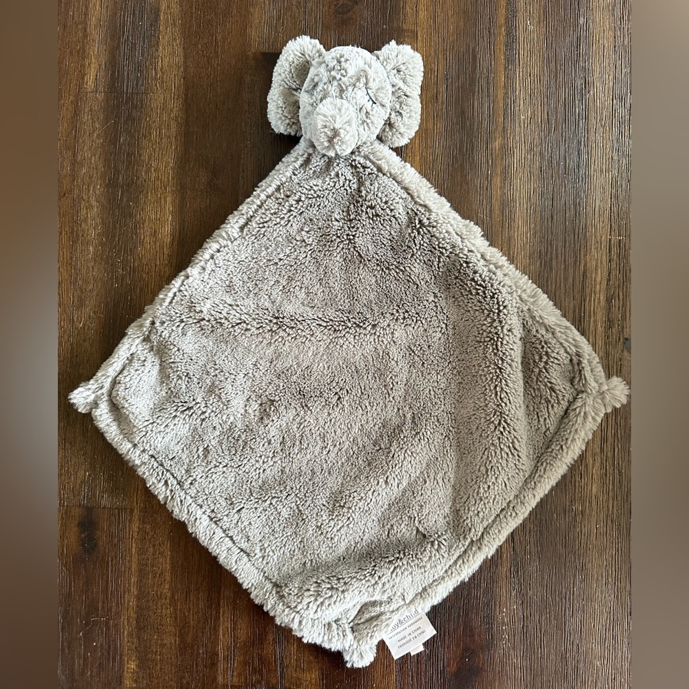 Restoration Hardware RH Baby & Child Gray Elephant Lovey Security Blanket